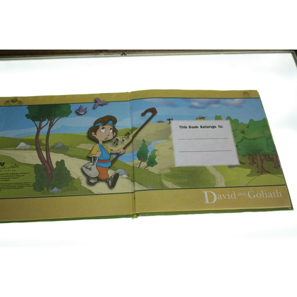 3/$15 David and Goliath Hardcover Book by Creative Kids 2008 - Picture 4 of 4